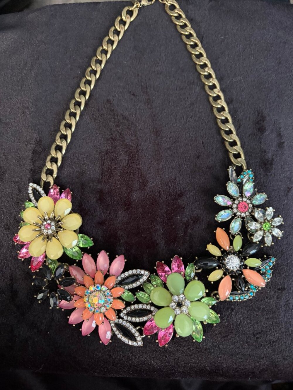 Joan Rivers Floral Necklace